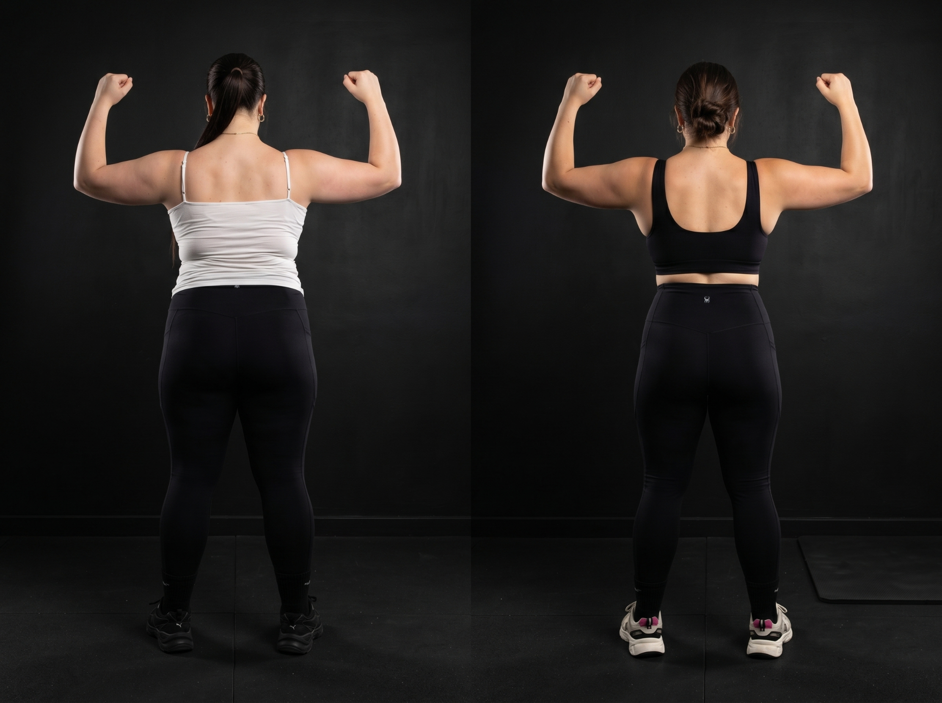 Client A. transformation — before and after