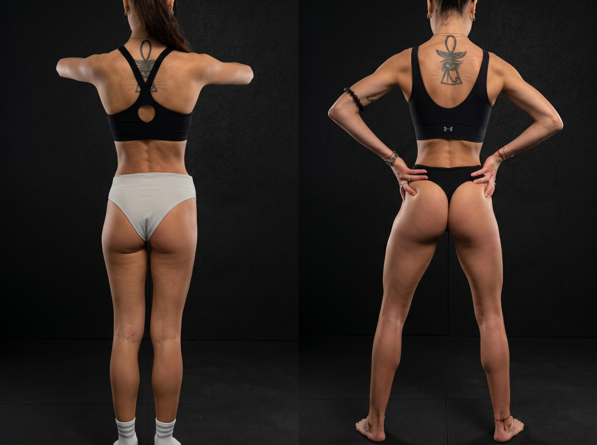 Client transformation before and after
